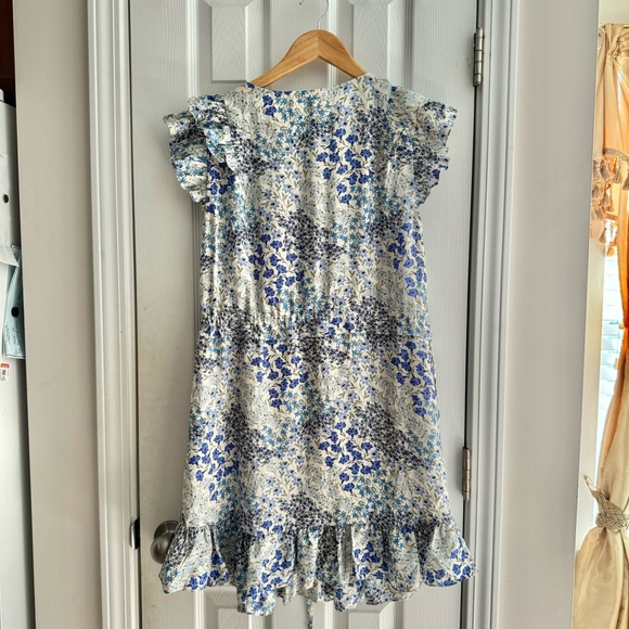 NWT Rebecca Taylor Sleeveless Ava V Neck Dress - Picture 14 of 14